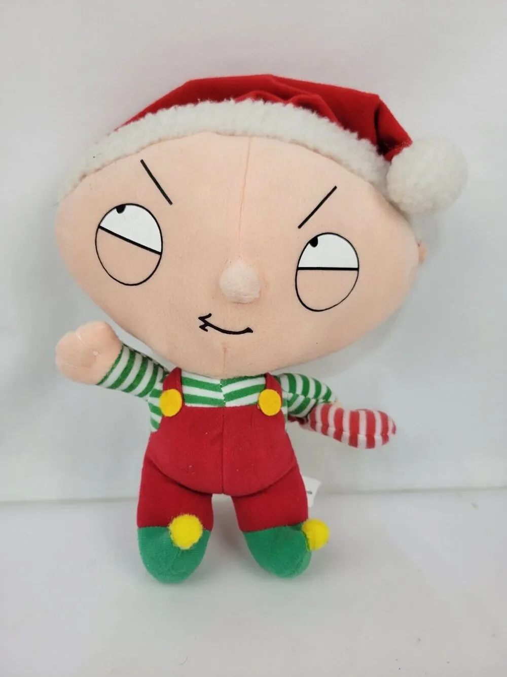 Family Guy Stewie Griffin Christmas Plush Stuffed 2006 Nanco 21st Century FOX